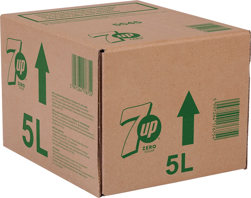 7UP Citron+limeta zero sugar 5l post mix