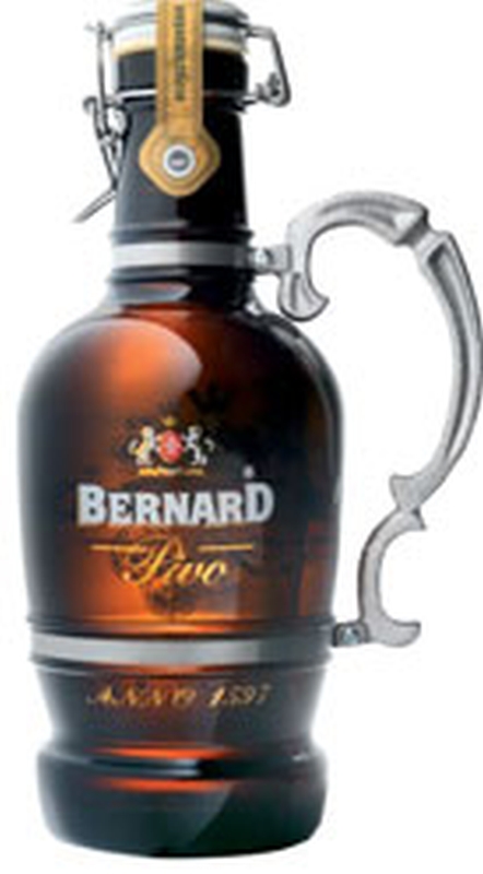 Bernard 12 Světlý ležák nefiltrované pivo 2l džbán