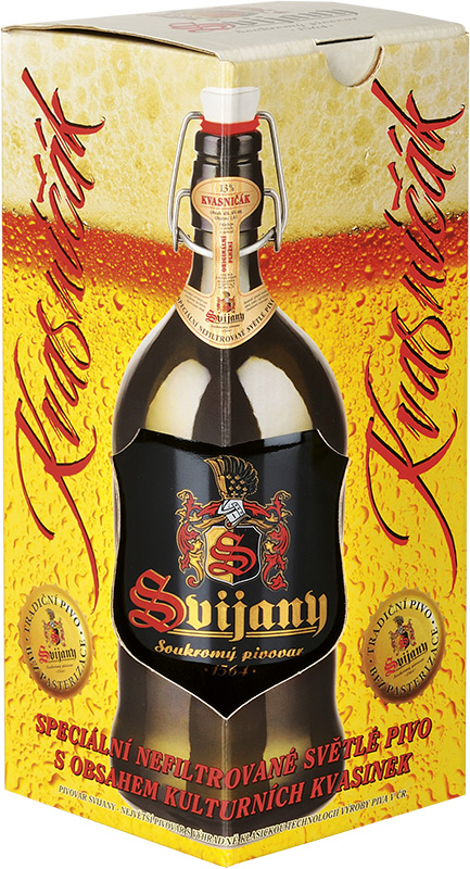 Svijanský Kvasničák Světlé speciální pivo 1l džbán