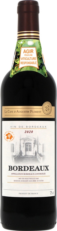 La Cave d'Augustin Florent Bordeaux Rouge AOC 750ml