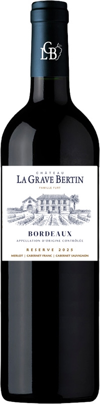 Chateau La Grave Bertin Bordeaux Rouge Réserve 750ml