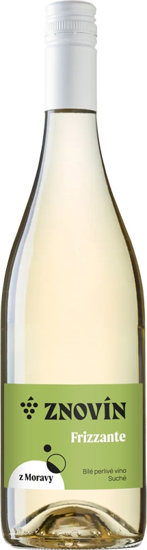 Znovín Znojmo Frizzante bílé suché moravské zemské víno 750ml