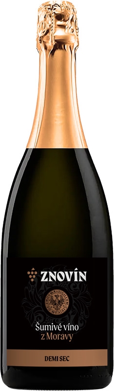 Znovín Znojmo Šumivé víno z Moravy Demi Sec 750ml