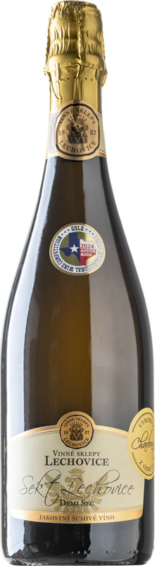 Vinné sklepy Lechovice Sekt Lechovice Demi Sec 750ml