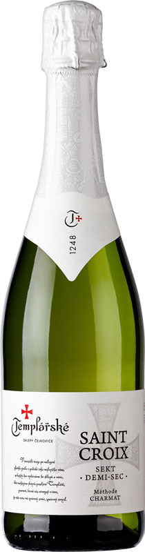 Templářské sklepy Saint Croix Sekt Demi Sec 750ml