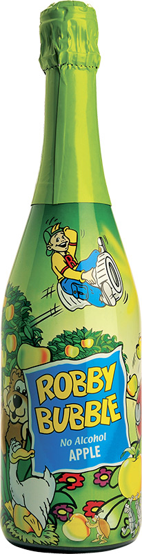 Robby Bubble jablko 750ml