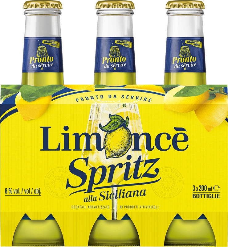 Limonce Spritz 8% 3x200ml