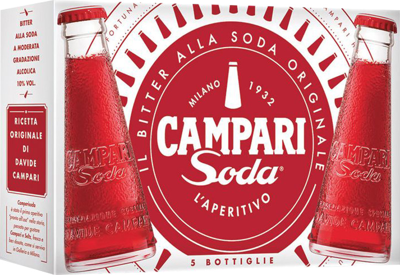 Campari Soda 10% 5x98ml