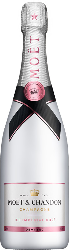 Moet&Chandon Ice Imperial Rosé Demi Sec Champagne 750ml
