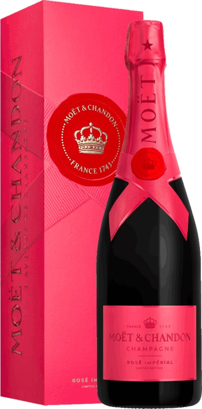 Moet&Chandon Rosé Imperial Brut Holiday Edition Champagne 750ml GB