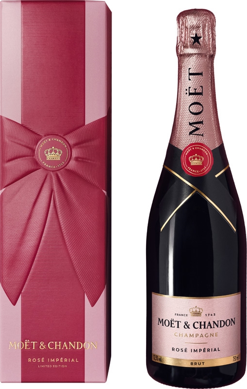 Moet&Chandon Rosé Imperial Brut Festive Edition Champagne 750ml GB
