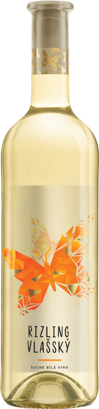 Víno Mikulov Motýl Rizling vlašský 750ml