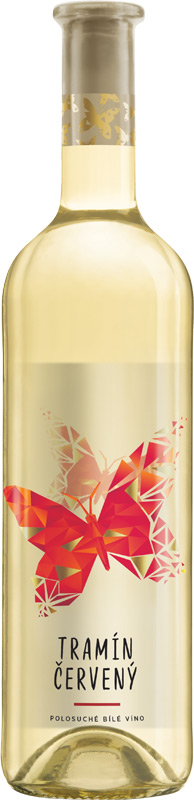 Víno Mikulov Motýl Tramín červený 750ml