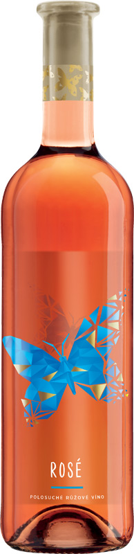 Víno Mikulov Motýl Rosé 750ml