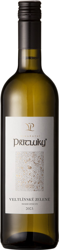 Vinařství Přítluky Veltlínské zelené moravské zemské víno 750ml