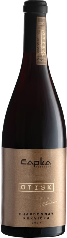 Martin Čapka Otisk Chardonnay výběr z hroznů Kukvička 21 750ml
