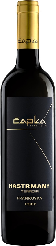 Martin Čapka Terroir Frankovka pozdní sběr Hastrmany 22 750ml