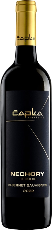 Martin Čapka Cabernet Sauvignon výběr z hroznů Nechory 22 750ml