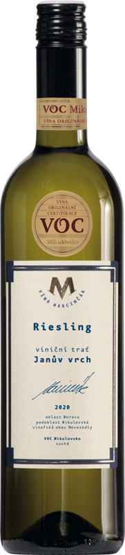 Víno Marcinčák Riesling VOC BIO 750ml