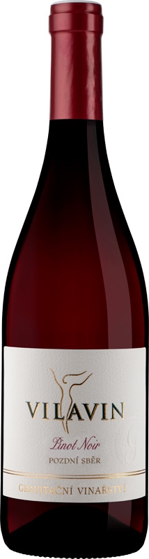 Gravitační vinařství Vilavin Pinot Noir pozdní sběr 22 750ml