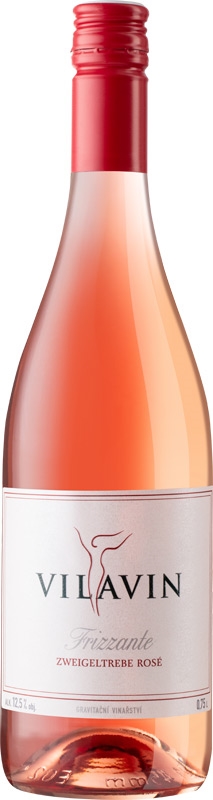 Gravitační vinařství Vilavin Frizzante Zweigeltrebe rosé 23 750ml