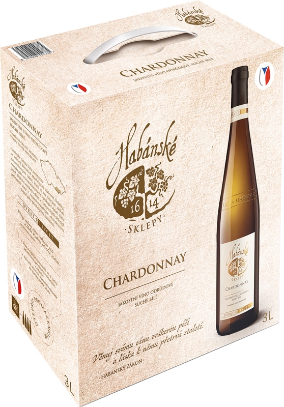 Habánské sklepy Chardonnay 3l BiB