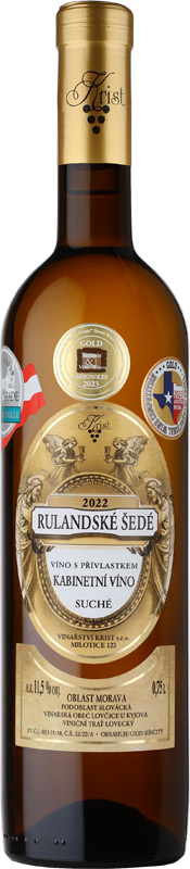 Vinařství Krist Rulandské šedé kabinet 750ml
