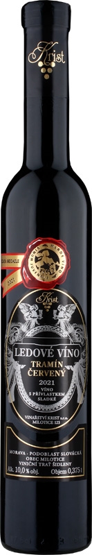 Vinařství Krist Tramín červený ledové 375ml