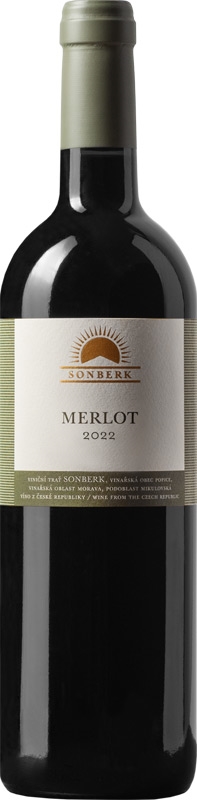 Sonberk Merlot výběr z hroznů 22 Velký Sonberk 750ml