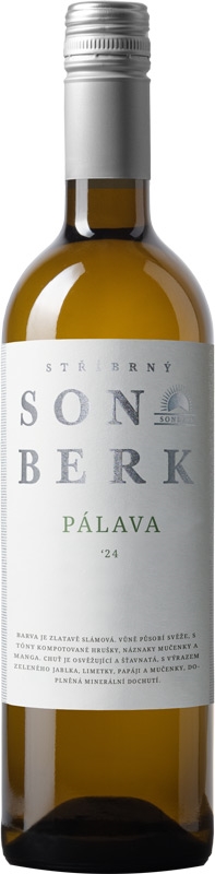 Sonberk Pálava pozdní sběr 24 Stříbrný Sonberk 750ml