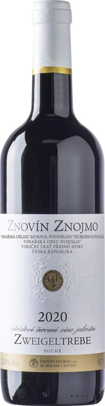 Znovín Znojmo Zweigeltrebe 20 0415 750ml