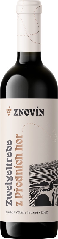Znovín Znojmo Zweigeltrebe výběr z hroznů 22 2368 750ml