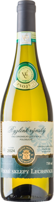 Vinné sklepy Lechovice Ryzlink rýnský 24 VOC 2498 750ml