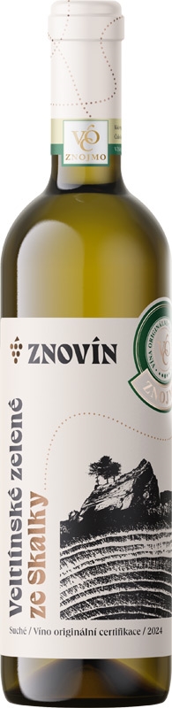 Znovín Znojmo Veltlínské zelené 24 VOC 4322 750ml