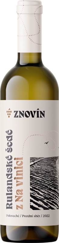 Znovín Znojmo Rulandské šedé pozdní sběr 22 2373 750ml