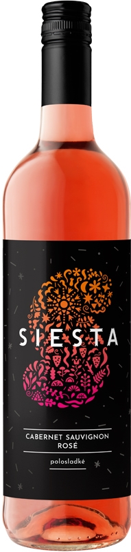 Zlomek&Vávra Cabernet Sauvignon rosé Siesta 750ml