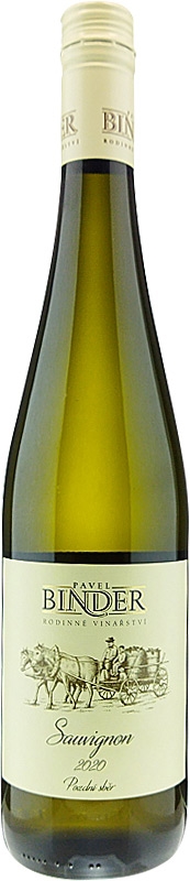 Pavel Binder Sauvignon pozdní sběr 20 Elegance Line BIO 750ml