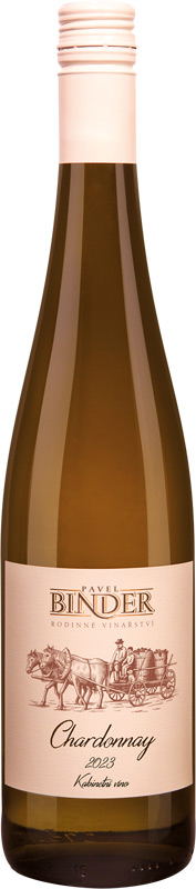 Pavel Binder Chardonnay kabinet 23 Elegance Line BIO 750ml
