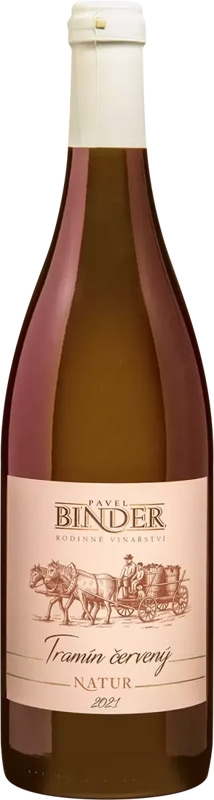 Pavel Binder Tramín červený výběr z hroznů 21 Natur Line BIO 750ml