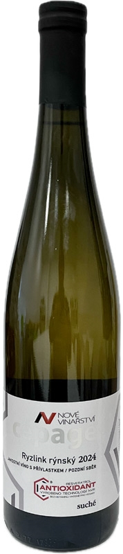 Nové Vinařství Ryzlink rýnský pozdní sběr Cépage 750ml