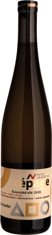 Nové Vinařství Rulandské bílé výběr z hroznů Cépage 750ml