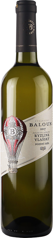 Baloun Ryzlink vlašský Baloon pozdní sběr 750ml