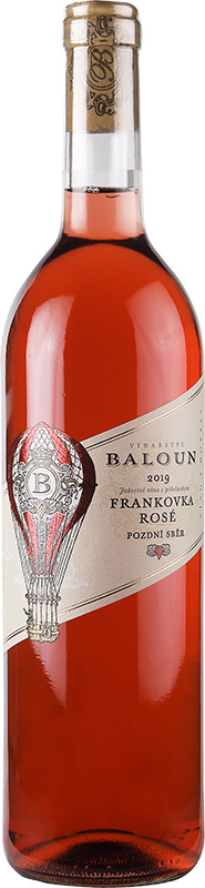 Baloun Frankovka rosé Baloon pozdní sběr 750ml