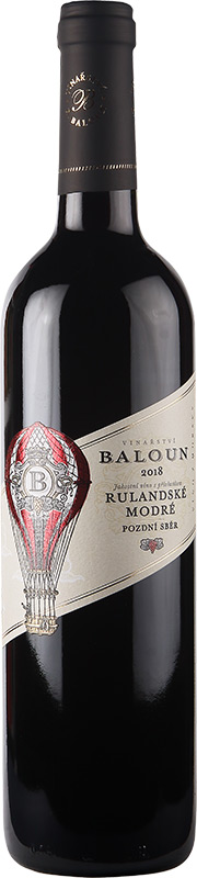 Baloun Rulandské modré Baloon pozdní sběr 750ml