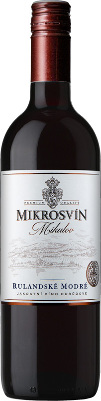 Mikrosvín Mikulov Rulandské modré Standard Line 750ml