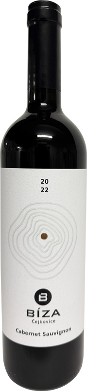 BíZa Vinařství Čejkovice Cabernet Sauvignon výběr z hroznů 22 750ml