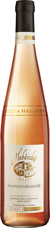 Habánské sklepy Svatovavřinecké rosé 750ml