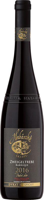 Habánské sklepy Zweigeltrebe pozdní sběr barrique 750ml