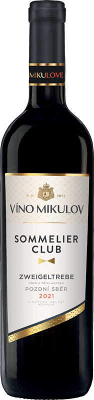 Víno Mikulov Sommelier Club Zweigeltrebe pozdní sběr 750ml