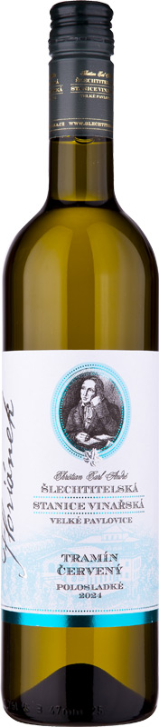 Šlechtitelská stanice Tramín červený Floriánek 750ml